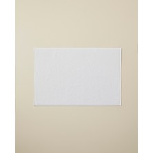 English Home Sandy Stripe Pamuk Ayak Havlusu 50x70 cm Beyaz