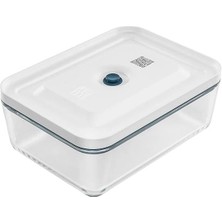 Zwilling Fresh & Save Vakumlu Buzdolabı Saklama Kabı, Borosilikat Cam, Akdeniz Mavisi
