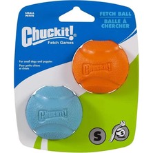 ! Fetch Ball 2'li Köpek Oyun Topu (Küçük Boy)