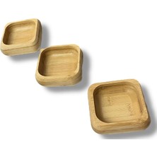 Bambuluserisi6 Çerez Tabağı Seti 3'lü