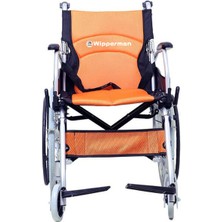 202 Model Alüminyum Refakatçi Tekerlekli Sandalye | Katlanabilir, Hafif, Manuel