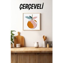 Ahşap Çerçeveli Mdf Kare Tek Tablo (Kendi Tablo Setinizi Oluşturacağınız Liste) MUTFAK02 23 x 23 Çerçeveli TX1179