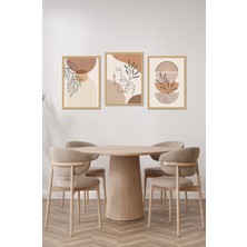 Dekorize Mdf 3 Parça 3 mm Çerçeve Görünümlü Bohem Tablo 21X30 3020