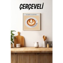 Ahşap Çerçeveli Mdf Kare Tek Tablo (Kendi Tablo Setinizi Oluşturacağınız Liste) MUTFAK02 23 x 23 Çerçeveli TX1177