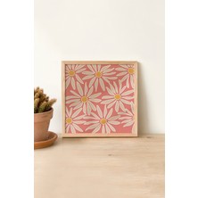 Ahşap Çerçeveli Mdf Kare Tek Tablo (Kendi Tablo Setinizi Oluşturacağınız Liste) TX1014 23 x 23