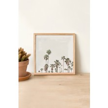 Ahşap Çerçeveli Mdf Kare Tek Tablo (Kendi Tablo Setinizi Oluşturacağınız Liste) TX1007 23 x 23