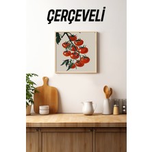 Ahşap Çerçeveli Mdf Kare Tek Tablo (Kendi Tablo Setinizi Oluşturacağınız Liste) MUTFAK03 23 x 23 Çerçeveli TX1184