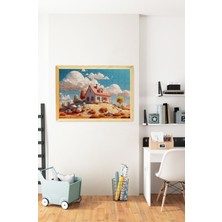 Ahşap Çerçeveli Puzzle - Tablo Kod: Hthp - 003 23 x 32 120 Parça