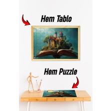 Ahşap Çerçeveli Puzzle - Tablo Hthp - 014 23 x 32 120 Parça