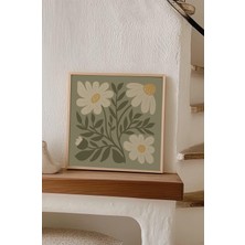 Ahşap Çerçeveli Mdf Kare Tek Tablo (Kendi Tablo Setinizi Oluşturacağınız Liste) TX1043 23 x 23