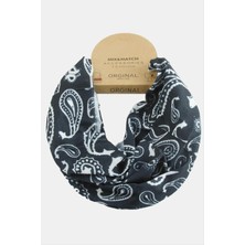 Zero Matrixzn Çini Desenli Bandana Boyunluk-renkli