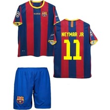 Barcelon'a Neymar Retro Futbol Çocuk Forması 2'li Set Forma+Short