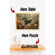 Ahşap Çerçeveli Puzzle - Tablo Hthp - 011 32 x 42 225 Parça