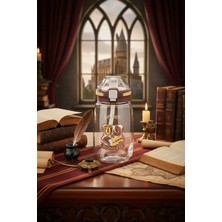 Miniso Harry Potter Lisanslı Otomatik Kapaklı Tritan Suluk (580ML)