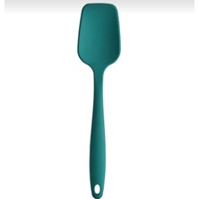 Yanmaz Yapışmaz Silikon Spatula Yeşil Renk