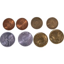 Karışık Para Lotu 8 Adet