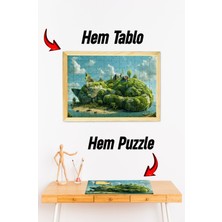 Ahşap Çerçeveli Puzzle - Tablo Hthp - 007 23 x 32 120 Parça