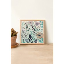 Ahşap Çerçeveli Mdf Kare Tek Tablo (Kendi Tablo Setinizi Oluşturacağınız Liste) TX1019 23 x 23