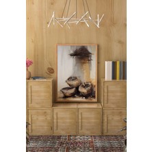 Ahşap Çerçeveli Mdf Tek Tablo Afrika Dekoru Tablo (Kendi Tablo Setinizi Oluşturacağınız Liste) 23 x 32 Çerçeveli 1006