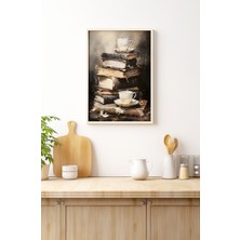 Ahşap Çerçeveli Mdf Tek Tablo Mutfak Dekoru Tablo (Kendi Tablo Setinizi Oluşturacağınız Liste) 32 x 42 Çerçeveli 1064