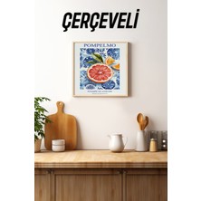 Ahşap Çerçeveli Mdf Kare Tek Tablo (Kendi Tablo Setinizi Oluşturacağınız Liste) Mutfak 23 x 23 Çerçeveli TX1067