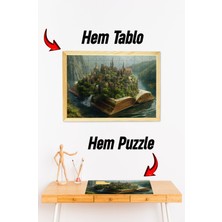 Ahşap Çerçeveli Puzzle - Tablo Hthp - 009 23 x 32 120 Parça
