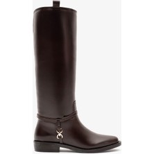 Louis Cardy Dublin Kahverengi Deri Kadın Çizme