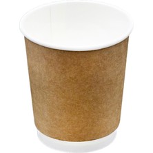 8 Oz Kraft Double Wall Bardak 25'li