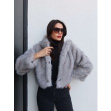 Çıtçıtlı Kapüşon Kürk