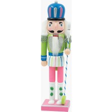 Jc Happy Sugar Rainbow Pembe  Stantlı  Nutcracker 38CM