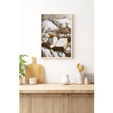 Ahşap Çerçeveli Mdf Tek Tablo Mutfak Dekoru Tablo (Kendi Tablo Setinizi Oluşturacağınız Liste) 23 x 32 Çerçeveli 1071