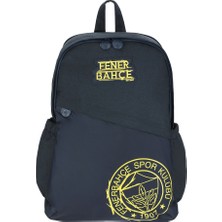 Fenerbahçe Sarı Logo Detaylı Lacivert Sırt Çantası