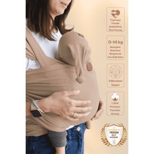 Premium Esnek Wrap Sling ( Babysling - Sling - Babysling - Bebek Taşıma Şalı - Babywearing - Kanguru )