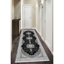 Bazaar Forum Pamuk Taban Dijital Baskı Kaymaz Tüy Dökmeyen Makinada Yıkanabilir Salon Halısı Mutfak Halısı