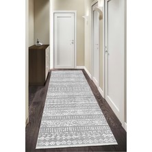 Bazaar Forum Pamuk Taban Dijital Baskı Kaymaz Tüy Dökmeyen Makinada Yıkanabilir Salon Halısı Mutfak Halısı