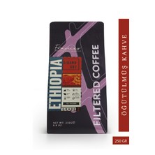 %100 Arabica Ethiopia | Öğütülmüş Filtre Kahve | 250G | Canlı Asidite