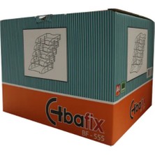 Bafix Evrak Rafı Hareketli Plastik 5 Li Şeffaf