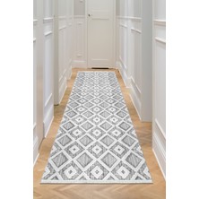 Bazaar Forum Pamuk Taban Dijital Baskı Kaymaz Tüy Dökmeyen Makinada Yıkanabilir Salon Halısı Mutfak Halısı