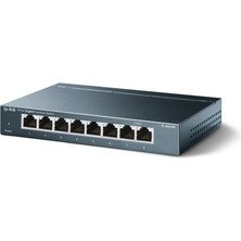 Tp-Link TL-SG108 V3 8 Portlu Gigabit Ağ Anahtarı 8 Port Siyah TL-SG108