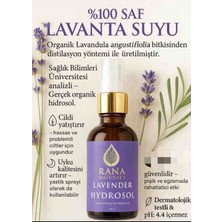 Rana Natural's Lavanta Hidrosolü 100 ml - Anti-Stres, Anksiyete Karşıtı Doğal Tonik, Ferahlatıcı Sprey, Yatıştırıcı Bitki Suyu