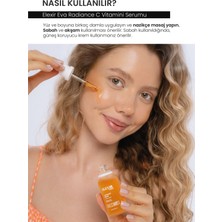 Elexir Eva C Vitamini Aydınlatıcı Serum – Cilt Tonunu Eşitleyen, Leke Görünümünü Azaltan Parlaklık Serumu-30ML