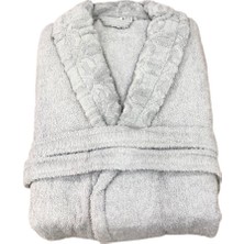 Royam Redline %100 Pamuklu Kısmi Kadife Tekli Bornoz