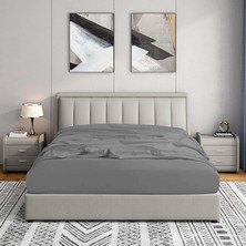 Soley | Jersey | %100 Pamuk Çift Kişilik 140 x 200 Lastikli Çarşaf
