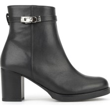 Ziya, Kadın Hakiki Deri Bot 1531030Z2599 Siyah