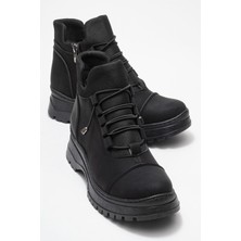 Kadın Bağcıklı Bot Siyah Zümrüt