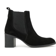 Ziya, Kadın Hakiki Deri Bot 1531020Z9805 Siyah