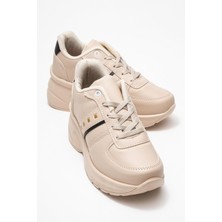 Kadın Spor Ayakkabı; Bej