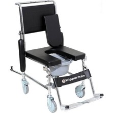 Wipperman 505 Klozetli Banyo Sandalyesi | Katlanabilir, U Tipi Oturaklı