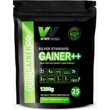 Wwp Pro Gainer++ – Silver Standard – 1250G – Aromalı.