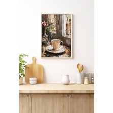 Ahşap Çerçeveli Mdf Tek Tablo Mutfak Dekoru Tablo (Kendi Tablo Setinizi Oluşturacağınız Liste) 23 x 32 Çerçeveli 1060